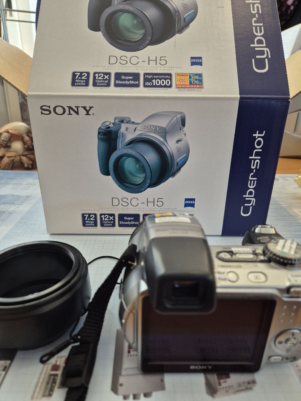Sony Fotocamera: Sony Cyber Shot  DSC-H5 – Difettoso da Tennwil venduto da Ringo10