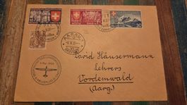 1939 Flugbrief Landesaustellung Meldeflug