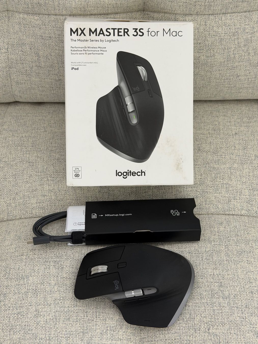 Logitech Mouse: LOGITECH MX Master 3S for Mac Maus - neuwertig – Usato da Riehen venduto da Nyenhuis