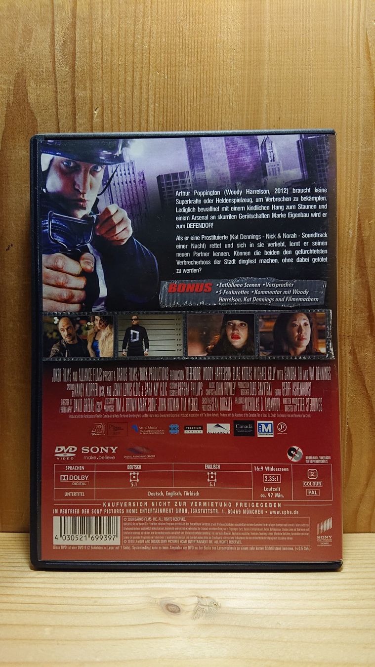 Tutti i DVDs: DEFENDOR DVD mit Woody Harrelson – Usato da Wilderswil venduto da Exebub 1
