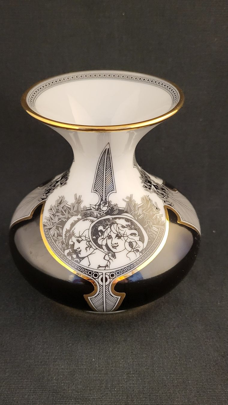 Vasi & Recipienti: Jugendstil-Vase HOLLOHAZA – Usato da Basel venduto da spinne02 1