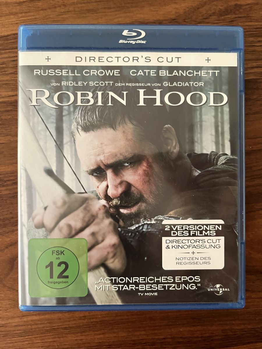 Tutti i DVDs: Robin Hood Blu-ray  – Usato da Au ZH venduto da Blur.ay