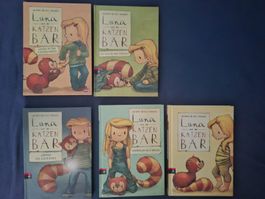 Luna und der Katzenbär Buchreihe 5 Bände guter Zustand
