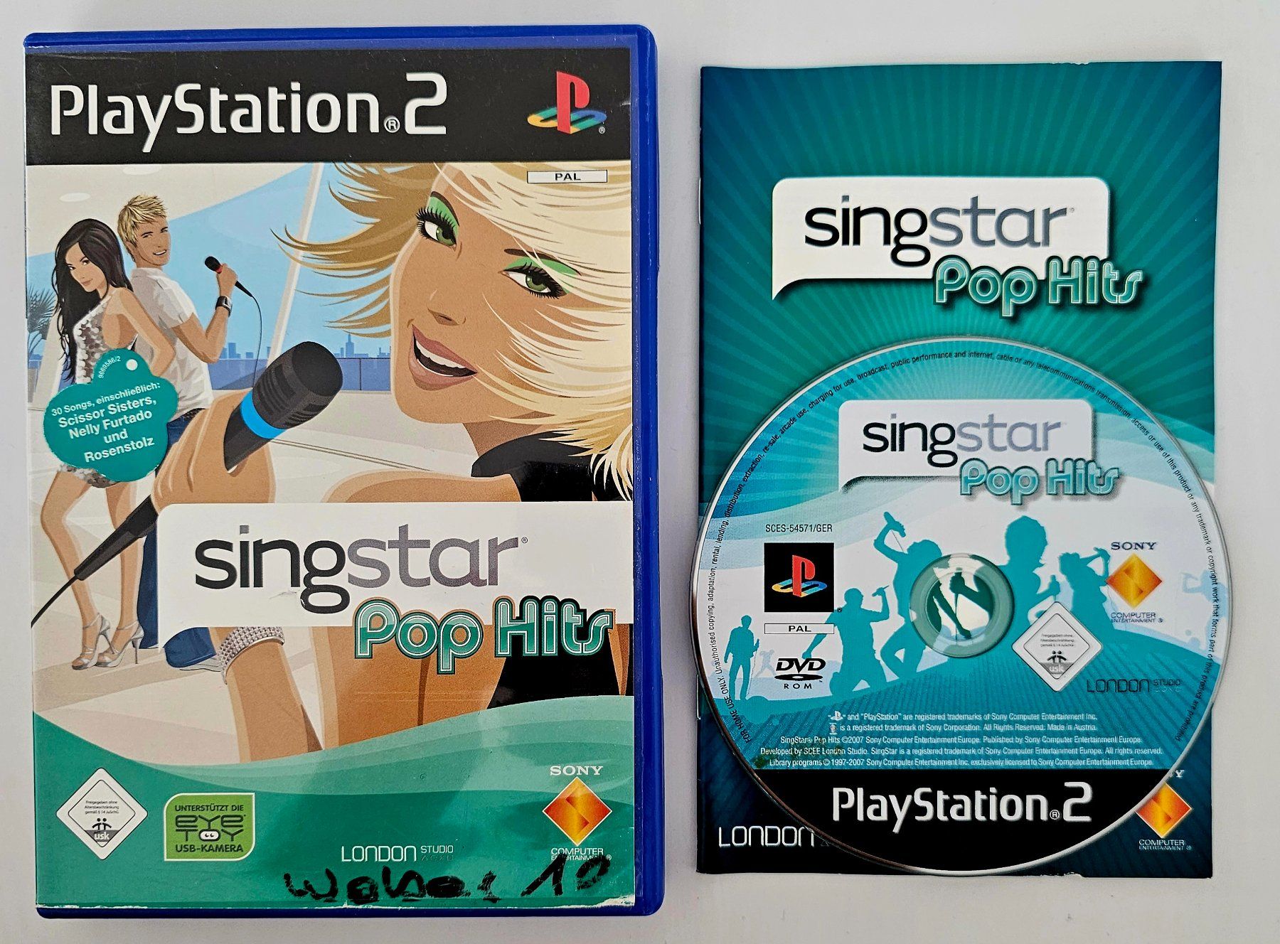 Sony Giochi: Singstar Pop Hits (PS2) – Usato da Holziken venduto da Miglioregamesnmore