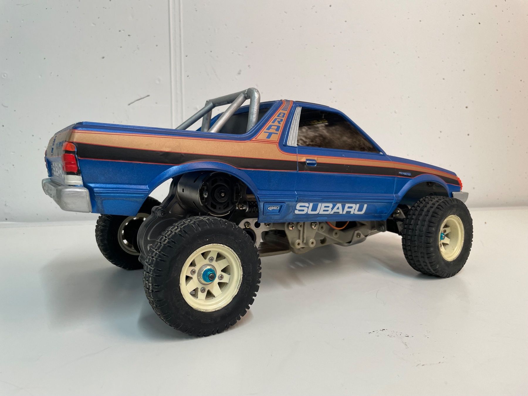 Tamiya Modellismo RC: Tamiya Subaru Brat 58038 – Difettoso da Uznach venduto da nightcrawler 4