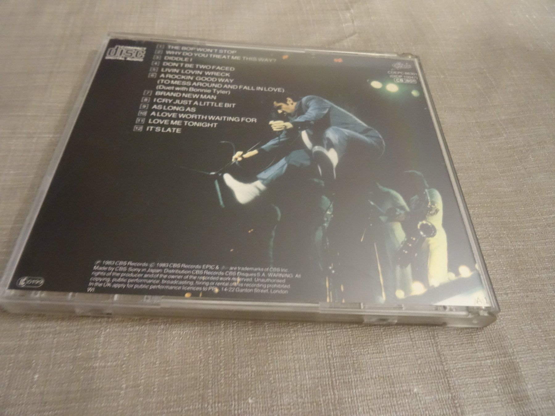 CD: Shakin Stevens - The Bop won't stop CD – Usato da Olten venduto da Disc-Ausverkauf 1