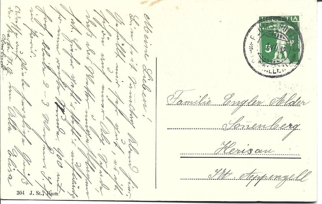 Cartoline postali: AK Flums  Gasthaus. – Usato da Appenzell venduto da mai25 1