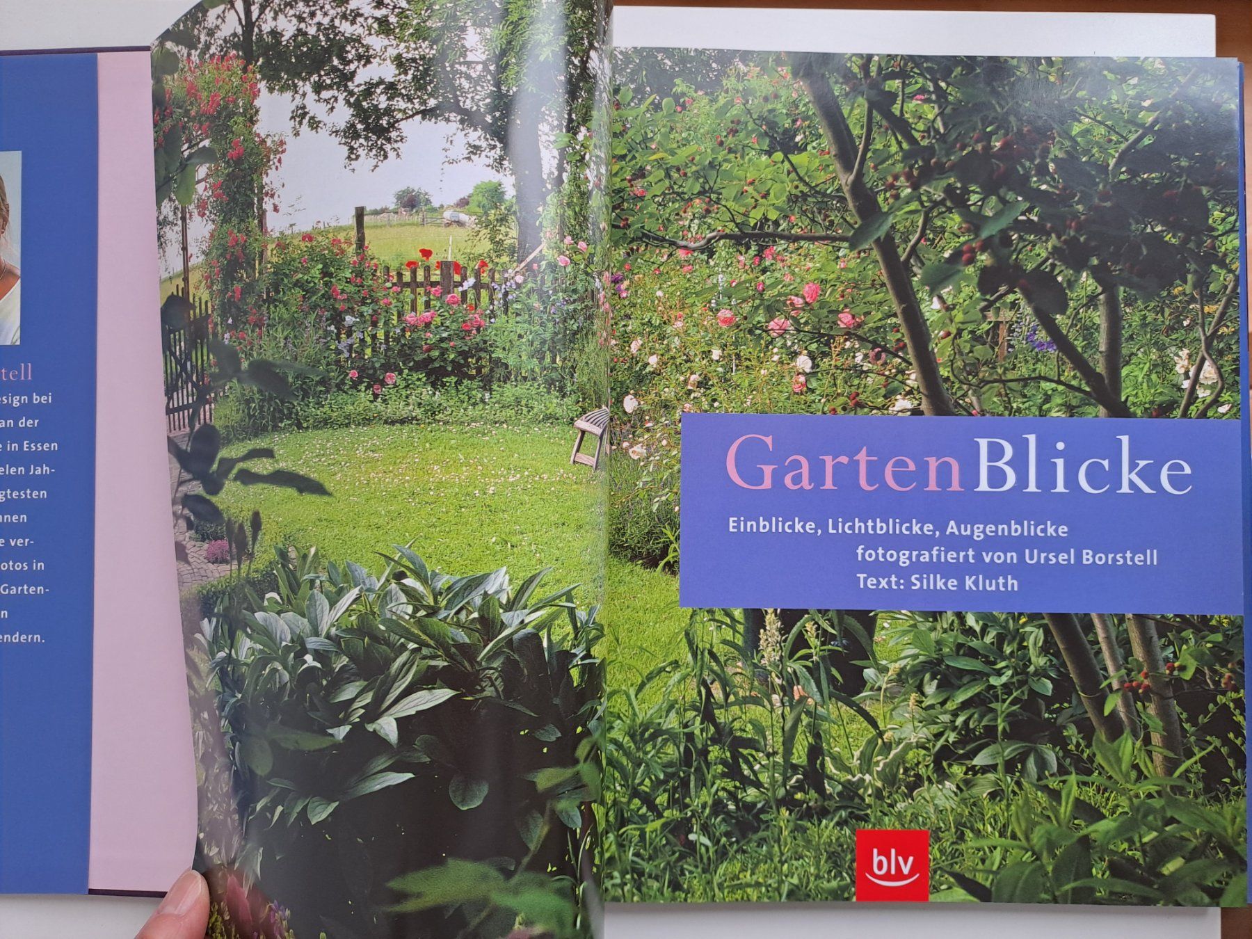 Libri: Bildband 'GartenBlicke' von Ursel Borstell – Usato da Volketswil venduto da ronbons 2