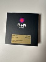 B+W neuwertiger Clear Filter 77mm Master