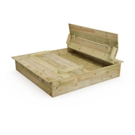 Sandkasten: Sandkasten Flippey m. Klappdeckel 150x165 cm – Neu (gemäss Beschreibung) aus Dielsdorf von UrNi333 1