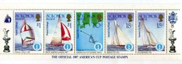 Block "Segelboote". Salomonen.