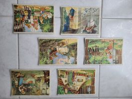 Vintage Legespiel der 1950er Jahre