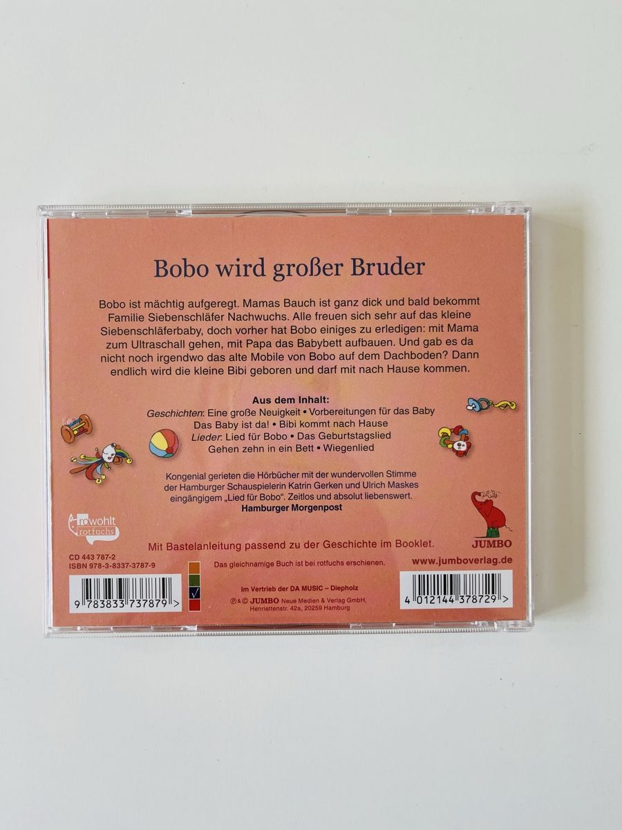 CD: CD Bobo Siebenschläfer  – Usato da Zürich venduto da cha_s85j 1