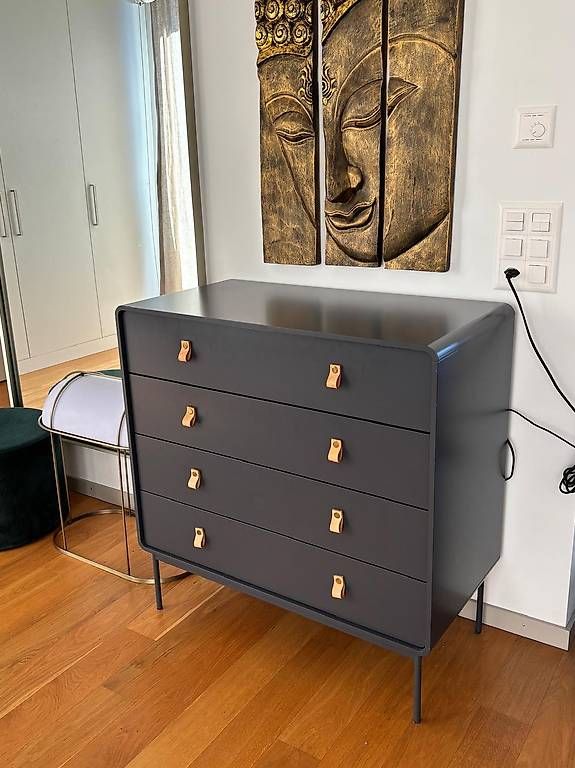 Bolia Cassettiere: Dark grey minimalist dresser – Usato da Zürich venduto da mar_lz8m 1
