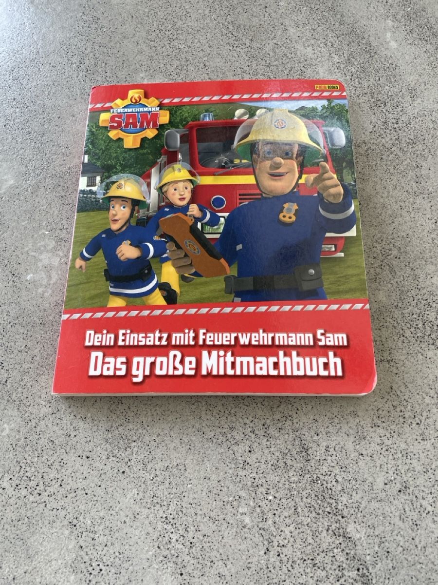 Libri: Feuerwehrmann Sam Mitmachbuch – Usato da Wollerau venduto da KarinEih