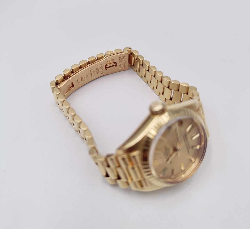 Rolex Orologi: ROLEX OYSTER PERPETUAL DATEJUST IN 18K GELBGOLD, 26MM – Usato da Luzern venduto da EdiGem 9