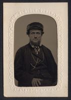Fotografie Ferrotypie amerikanischer Her