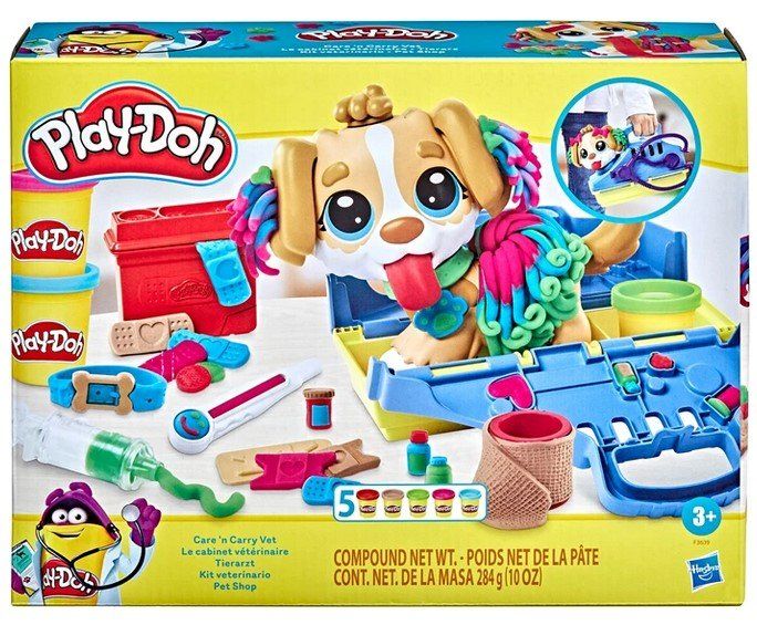 Play-Doh Spielzeuge: Play-Doh Tierarzt 5 Dosen Knete – Neu und originalverpackt aus Oensingen von Liquidations-Shop