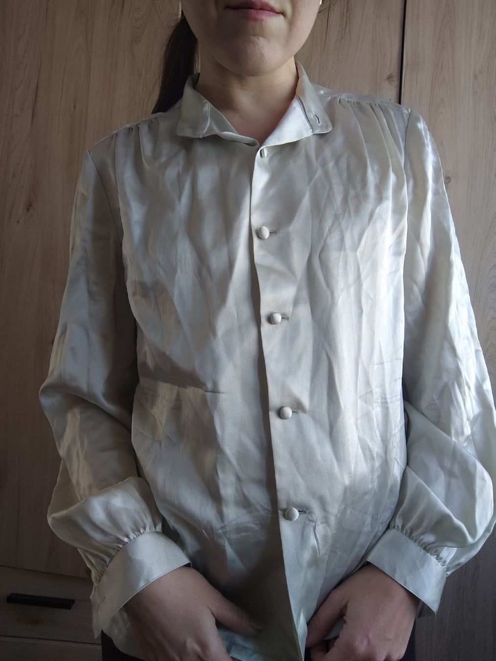 Camicette: Vintage Cream Blouse S-M – Usato da Mägenwil venduto da VintageGirly 4