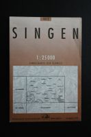 SINGEN  Landeskarte der Schweiz 1: 25 000 / 1998