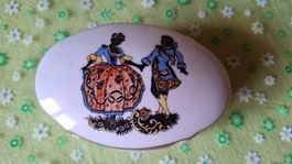 Vintage Porzellan Döschen "Biedermeier Paar "
