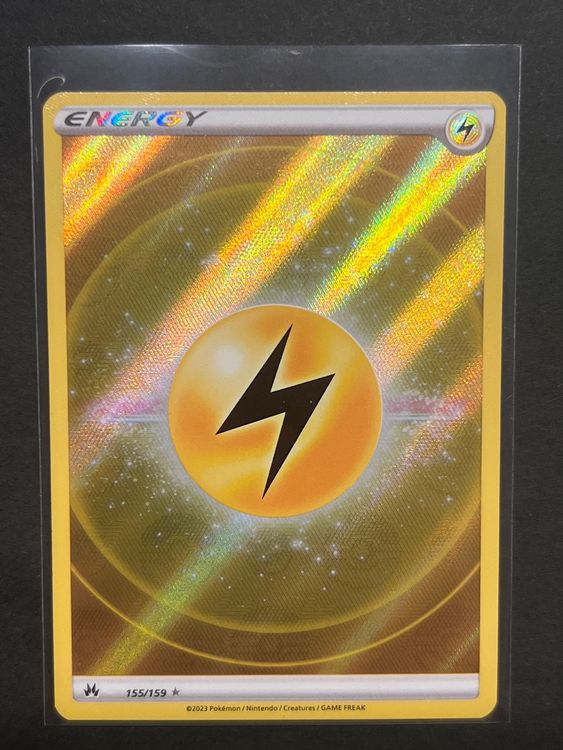 Pokemon Karte Electric Energy Crown Zenith 155/159 EN Kaufen auf