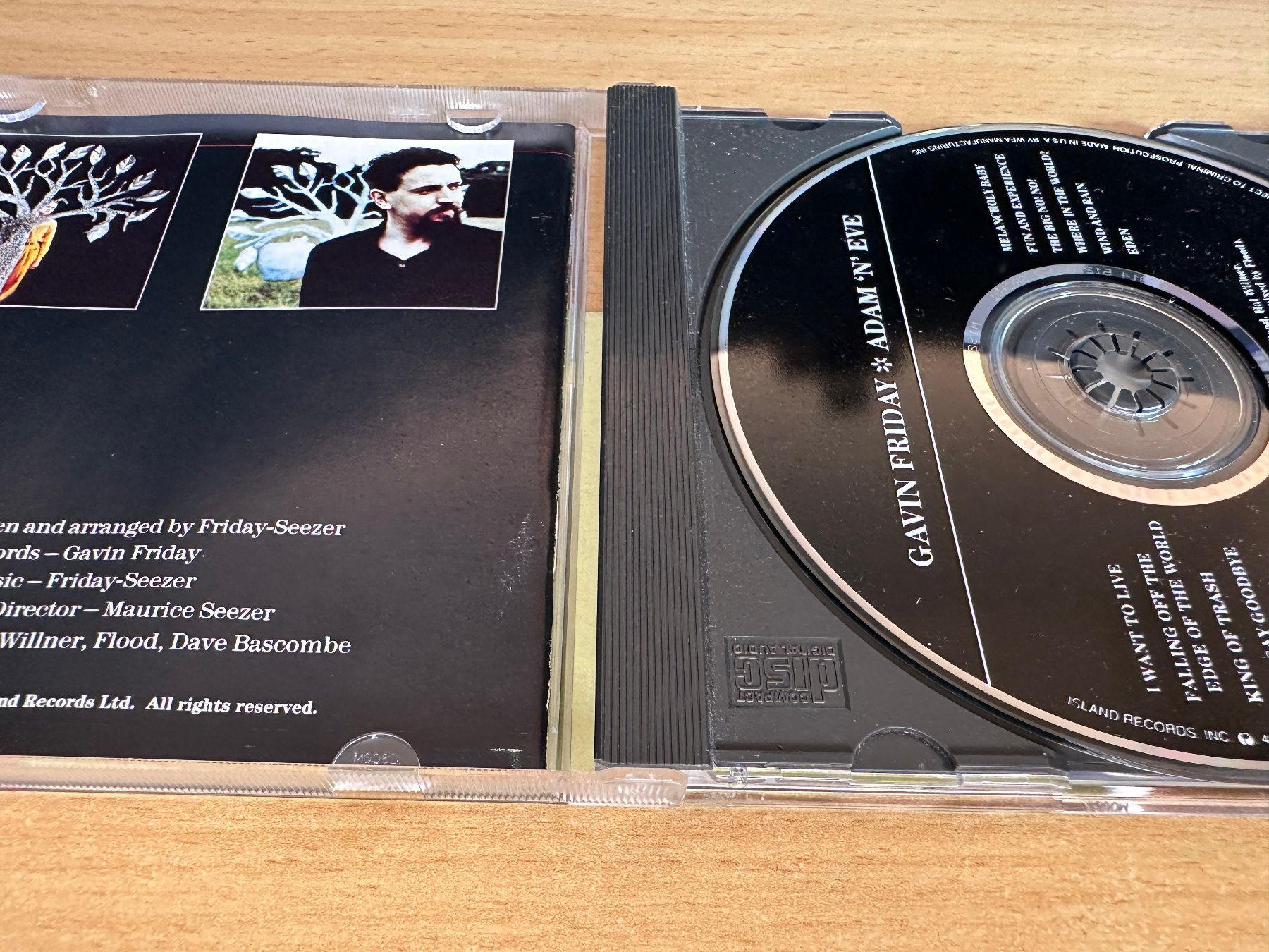 CDs: Gavin Friday – Adam 'n' Eve – Gebraucht aus Rikon im Tösstal von Alpenmutz 2