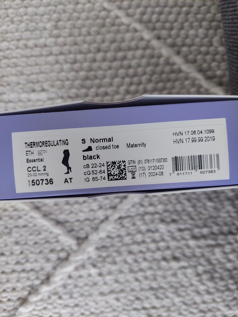 Sigvaris Calze & Collant: Kompressionsstrumpf Sigvaris Gr. S – Nuovo (secondo la descrizione) da Unterägeri venduto da del_x5dk 2