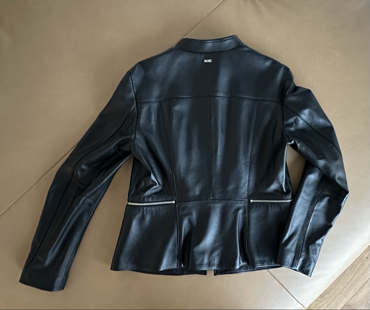 Jacken: NEUE Lederjacke BOSS - Damen schwarz – Neu und originalverpackt aus Zürich von jel_5hwc 2