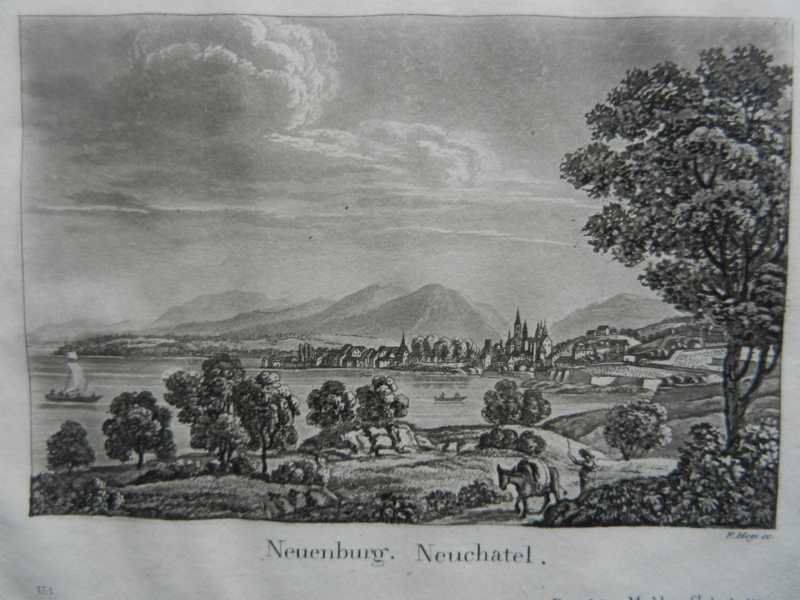 Gravures: Neuchâtel Neuenburg – D'occasion à Risch par Rischli15 1