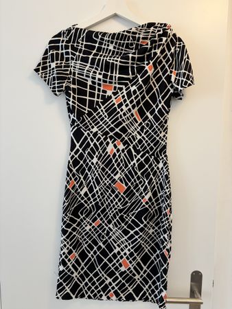 Diane von Furstenberg Dress Geometric Print New With Tag