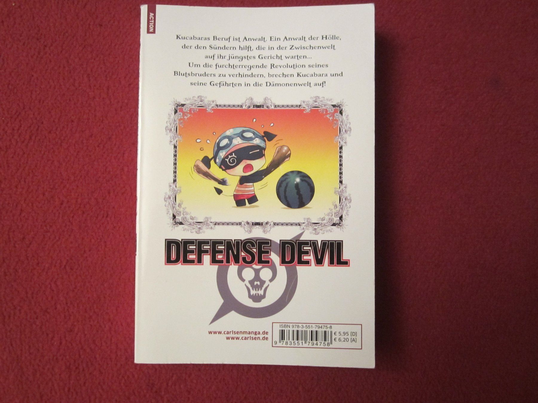 Fumetti: MANGA-COMIC: DEFENSE DEVIL!!! CARLSEN COMIC BAND 1 BIS 5!!!! – Usato da Volketswil venduto da nemo2000 3