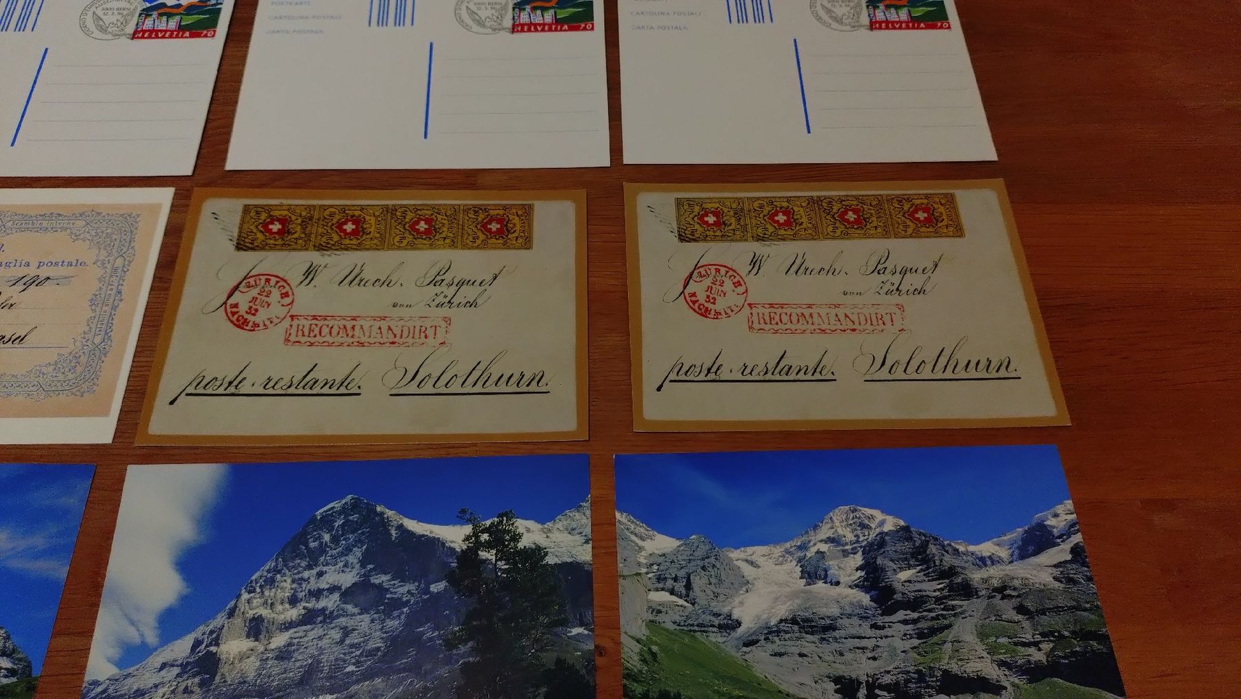 Tutti i francobolli: 41 Postkarten mit ET Stempel und ohne Stempel – Nuovo (secondo la descrizione) da Tägerschen venduto da cupra81 4