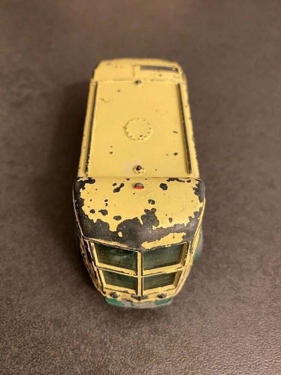 Dinky Toys 596 - Arroseuse Balayeuse LMV - Crème Et Vert - 1/43 - 1960 - Occasion