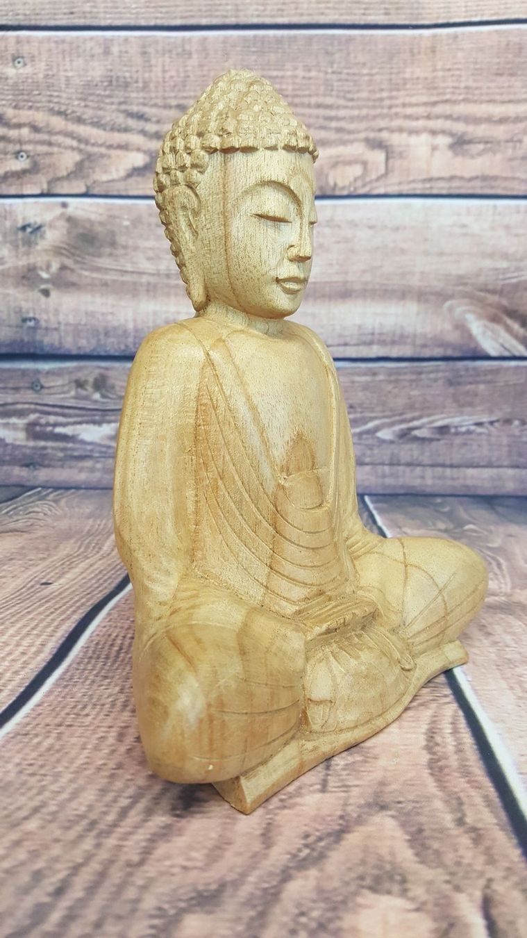 Skulpturen & Statuen: Skulptur Figur Buddha 20cm – Neu und originalverpackt aus Domat-ems von Gr8wood 2