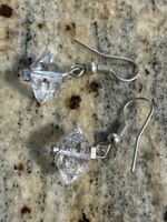 Quartz Herkimer Diamond Ohrringe