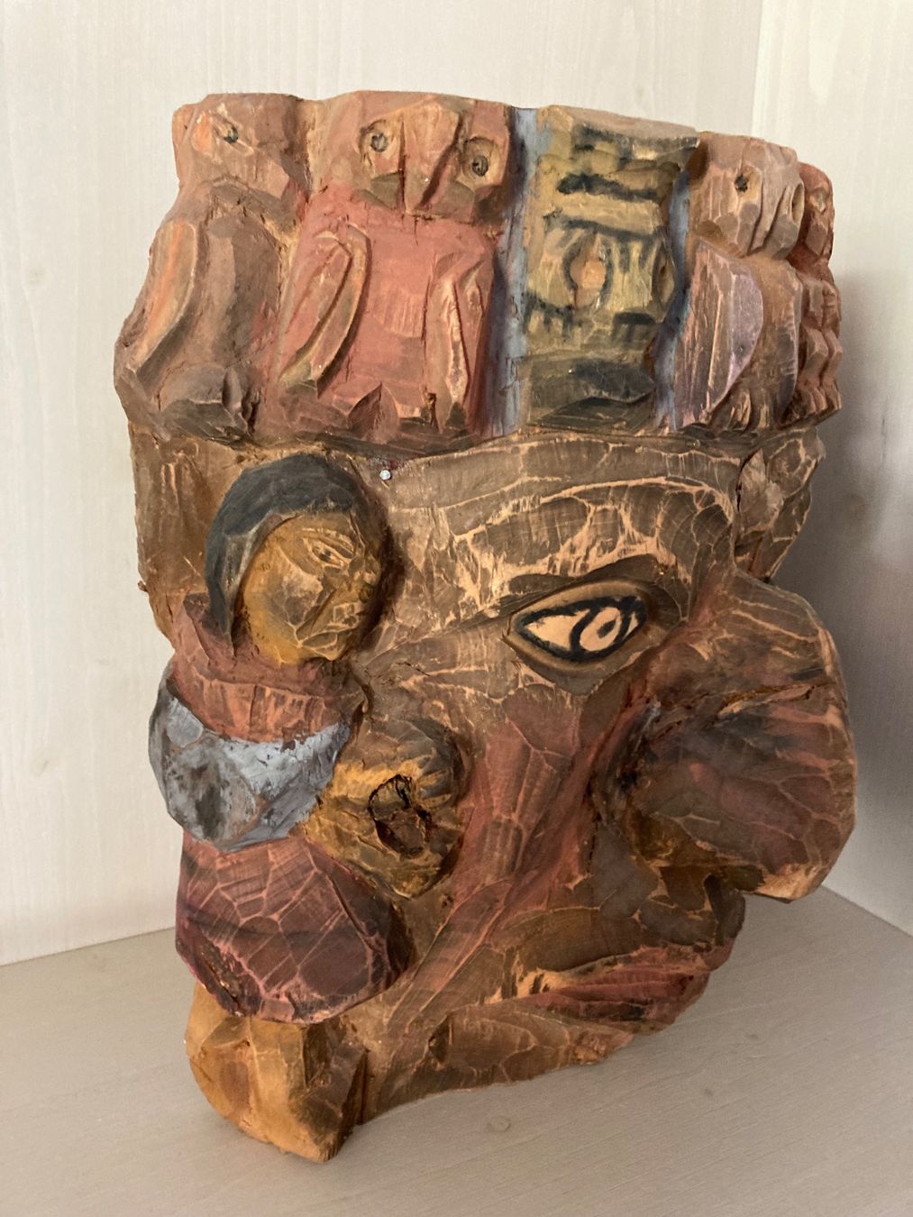 Sculture & Statue: Holzskulptur einmalig – Usato da Bolligen venduto da abara1 1