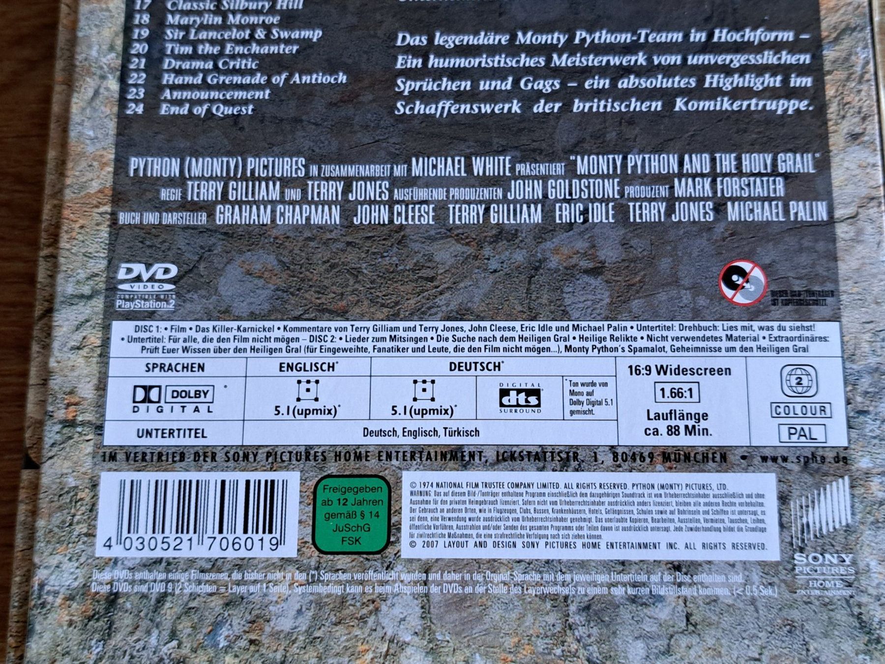 Alle DVDs: Die Ritter der Kokosnuss, Monty Python and the holy Grail – Neu (gemäss Beschreibung) aus Unterseen von Kanica 3