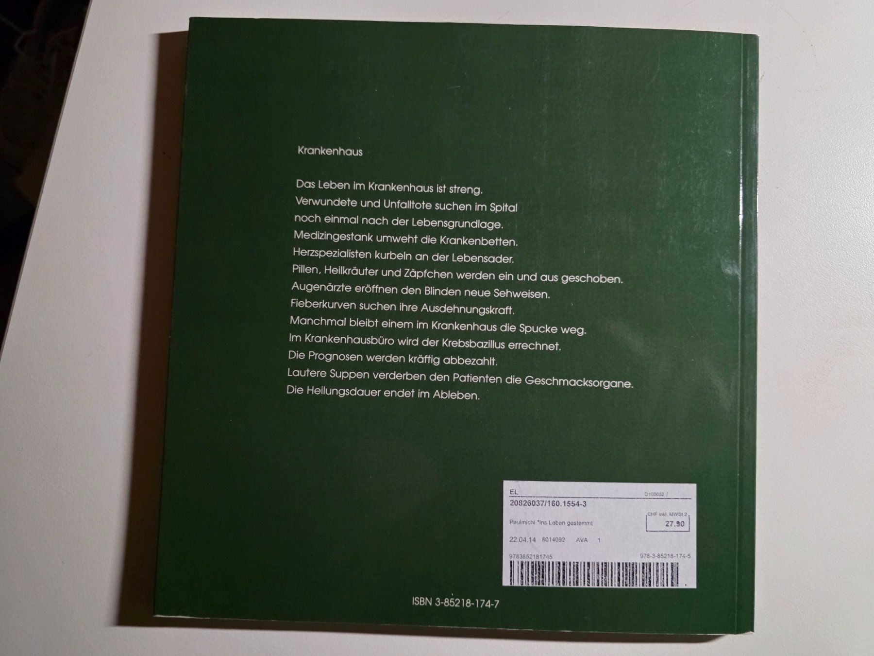 Libri: Georg Paulmichl - Ins Leben gestemmt - 2003 – Usato da Walterswil BE venduto da Lonitti 6