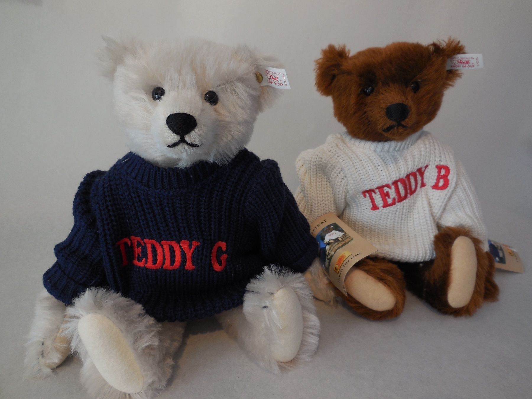 Steiff Giocattoli: Steiff, Teddy B & Teddy G, 1998 – Nuovo (secondo la descrizione) da BÜLACH venduto da arun8184