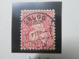 Abart 38 untere Randlinie gespalten, Voll-O Brugg 17.XI.78-8
