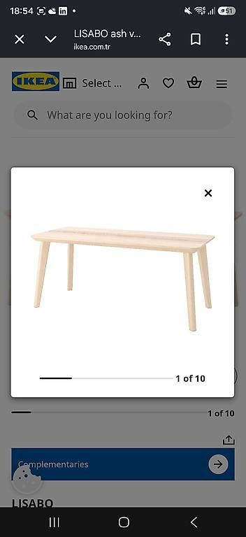 Tische: Ikea lisabo coffee table – Gebraucht aus Zürich von tah_mz5w 4