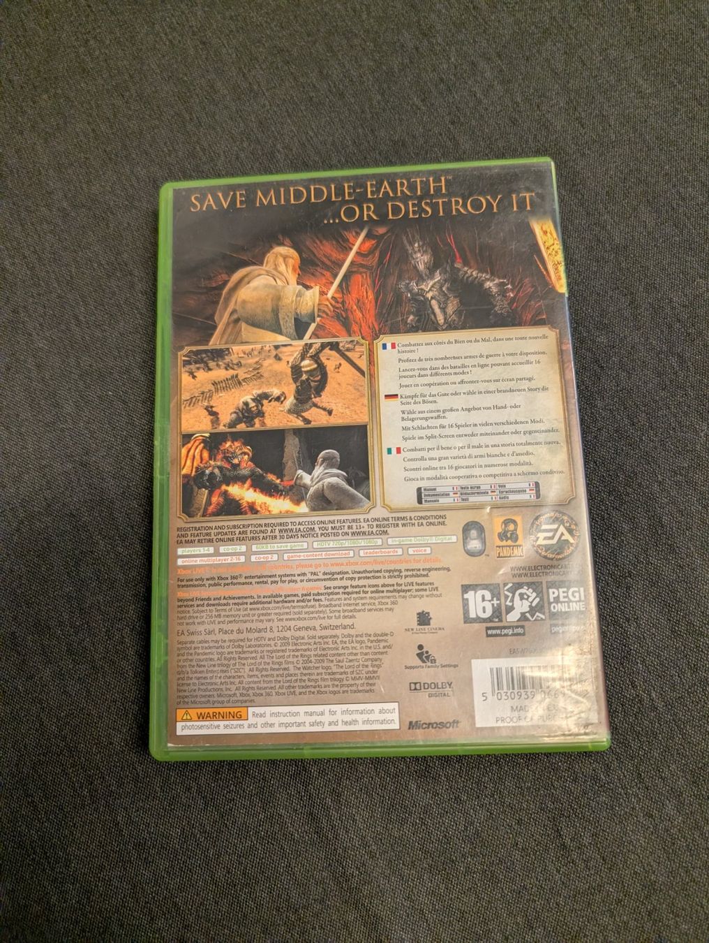 Jeux: Scontro tra titani Microsoft Xbox 360 – D'occasion à Giubiasco par Tici__nerd_Giubiasco 1