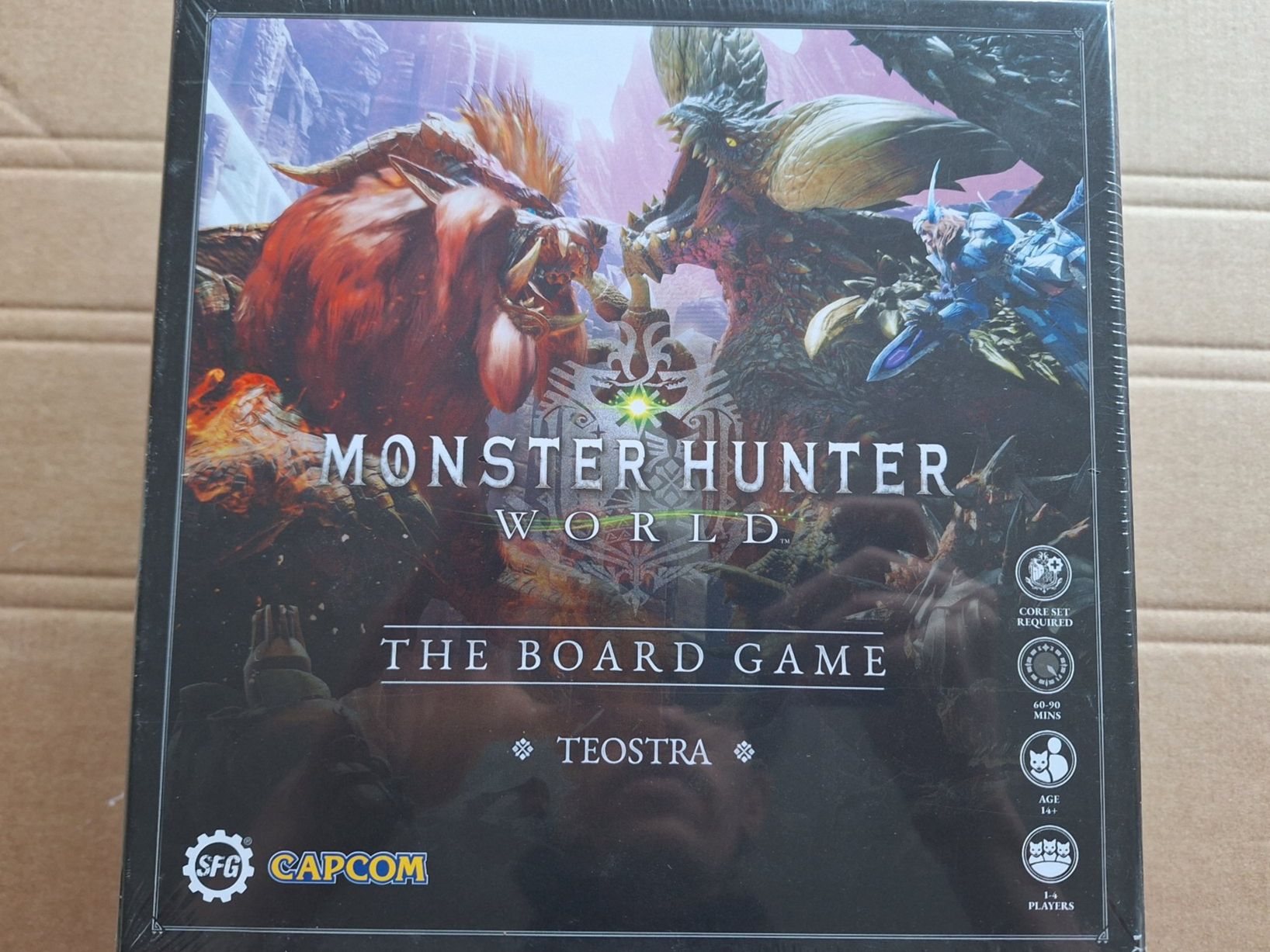 Giochi: Monster Hunter World Board Game - Teostra SEALED – Nuovo e nell'imballaggio originale da Altstätten SG venduto da