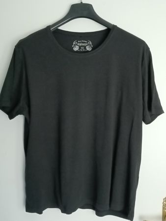 Schwarzes T-Shirt Steilmann Edition, Grösse XXL, 52/54