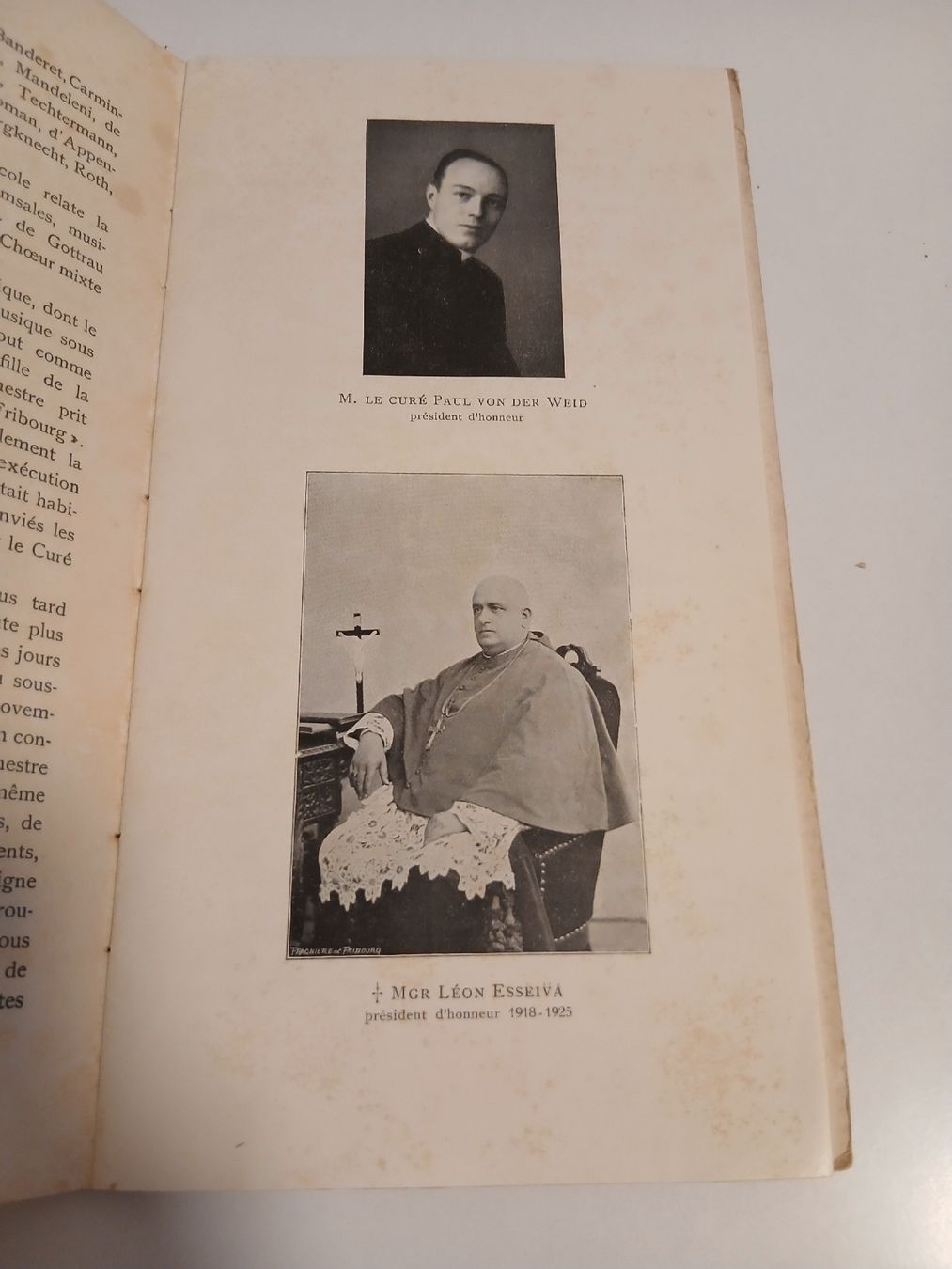 Bücher: Quelques Notes d'Histoire - Choeur Mixte St-Nicolas 1928 – Gebraucht aus Belfaux von frifri500 2