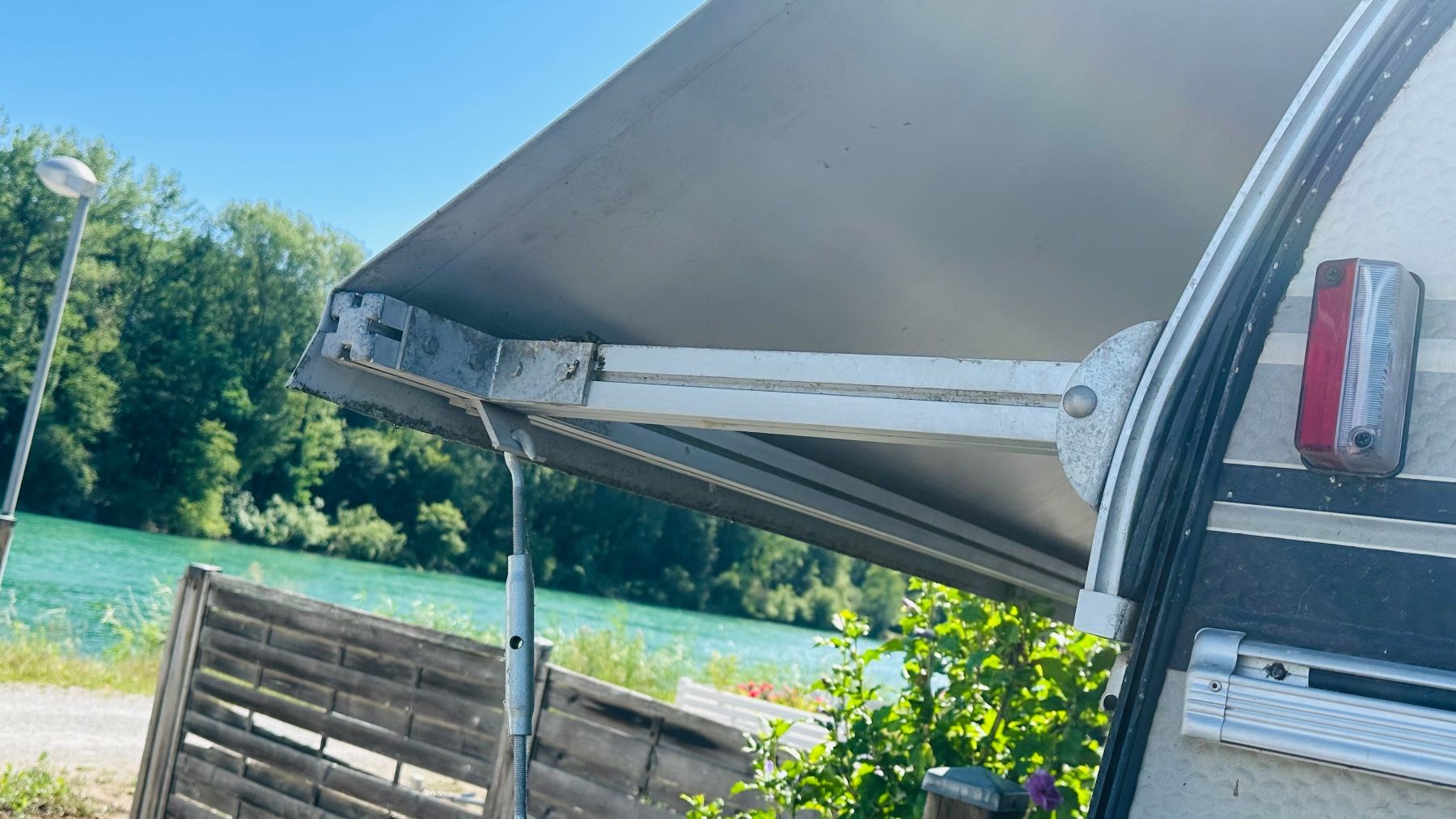 Coperture & Stuoie termiche: Schutzdach wohnwagen – Usato da Stadel venduto da Dalunox 2