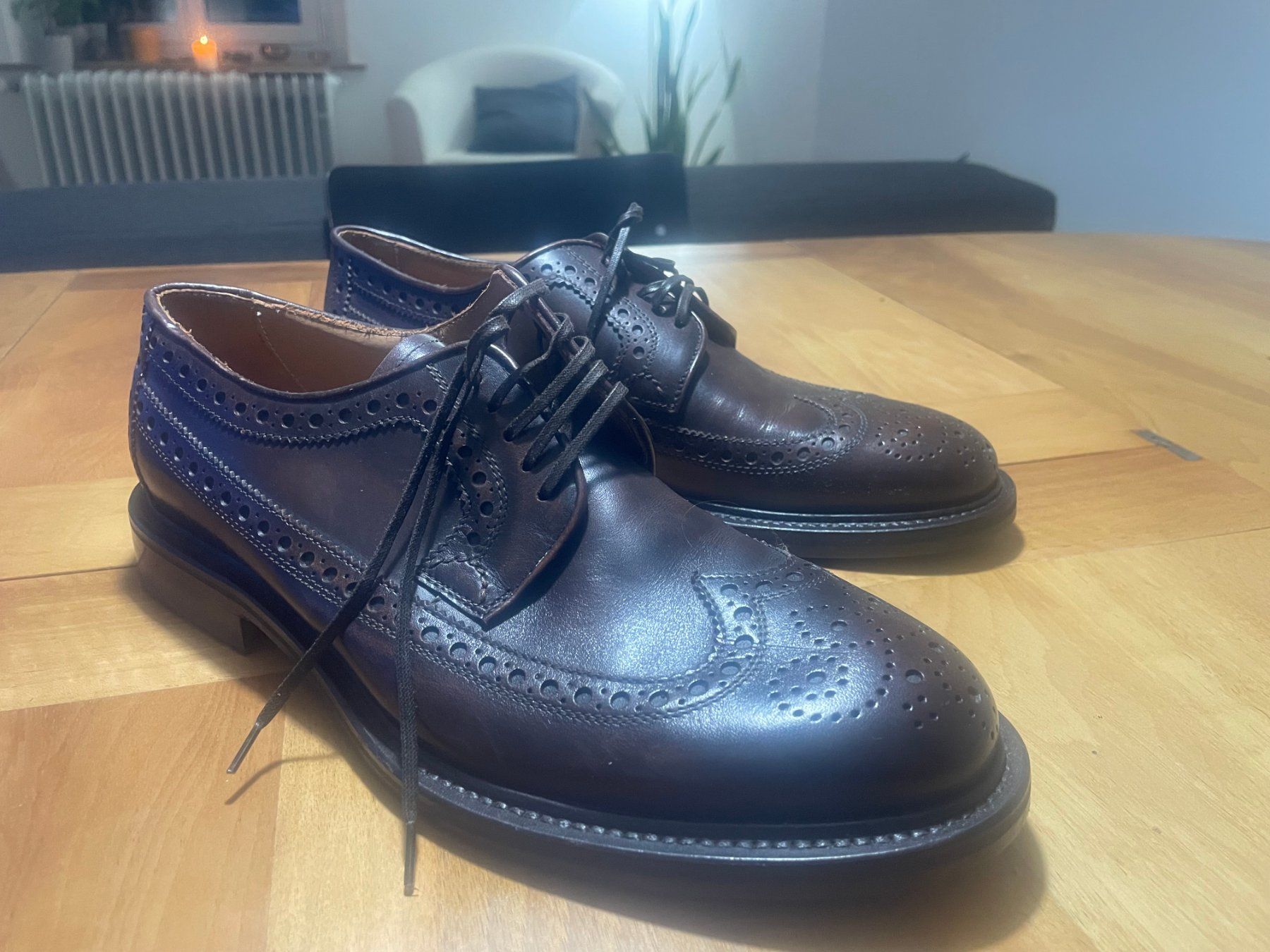 Navyboot Scarpe da uomo: Navyboot Lederschuhe Gr. 40 - NEU – Nuovo (secondo la descrizione) da Zürich venduto da Ralph123 3