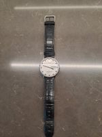 Armbanduhr Mido Commander Automatik Stahl Lederband