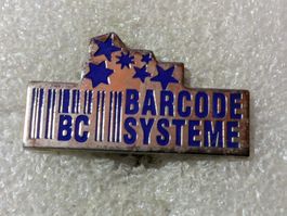 Ansteckpin 122: Barcode BC Systems